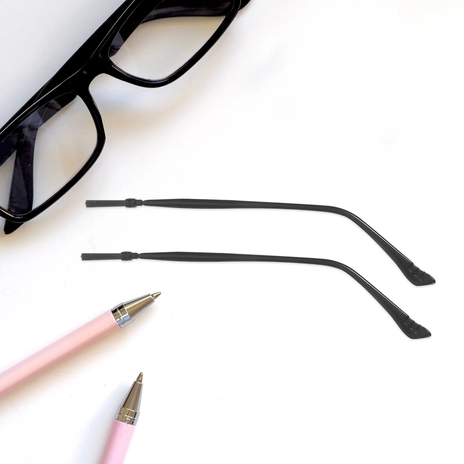 

1Pair Metal Glasses Arm Replacement Strong Eyeglasses Arms Legs Replacement Suitable for Glasses Sunglasses Repair Parts