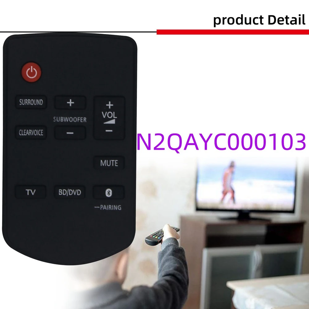 Remplacement de la télécommande N2QAYC000103 pour SC-HTB18EG-K