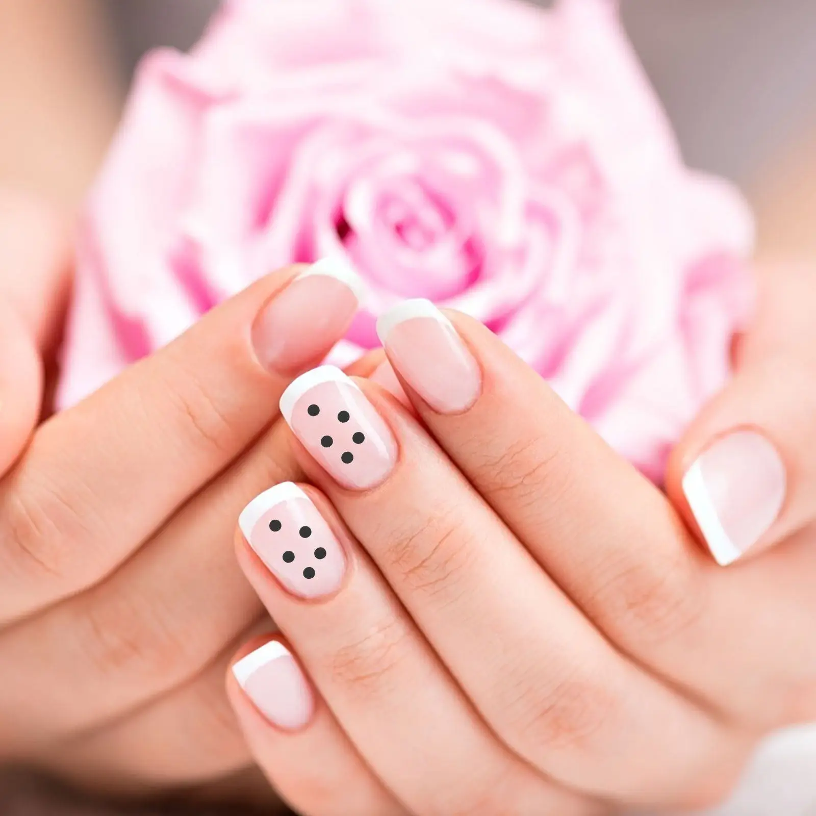 

Mini Nail Stickers Set Waterproof Long-Lasting Design Easy Apply Salon Decoration Trendy Style 3D