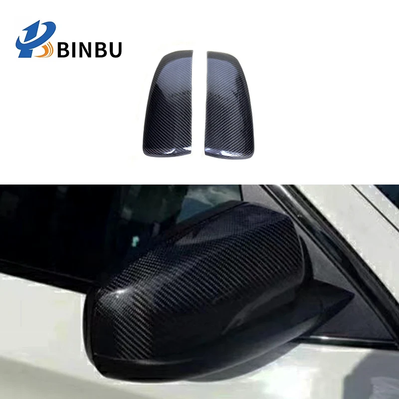 

FOR BMW X5 E70 X6 E71 Rearview mirror cover Carbon fiber inverted mirror shell Side mirror cover