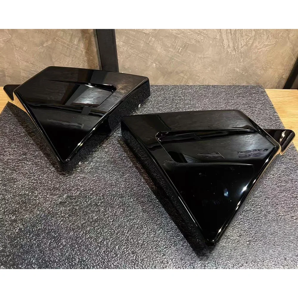 

Мотоциклетные треугольные боковые крышки батарейного отсека для Harley Touring Road King Street Electra Glide Ultra Classic 2014-2023