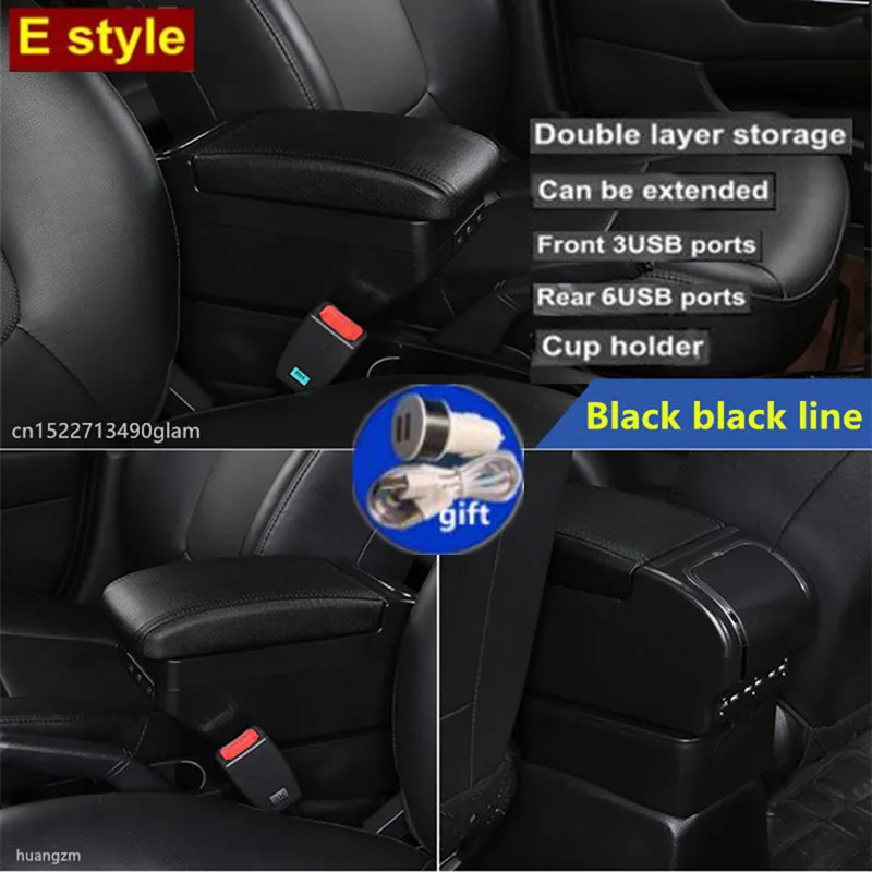 Für Hyundai Accent Armlehnenbox für Hyundai Accent Verna Auto-Armlehnenbox Mittelkonsole Aufbewahrungsbox Spezielles Nachrüst-Zubehör – Detail 22