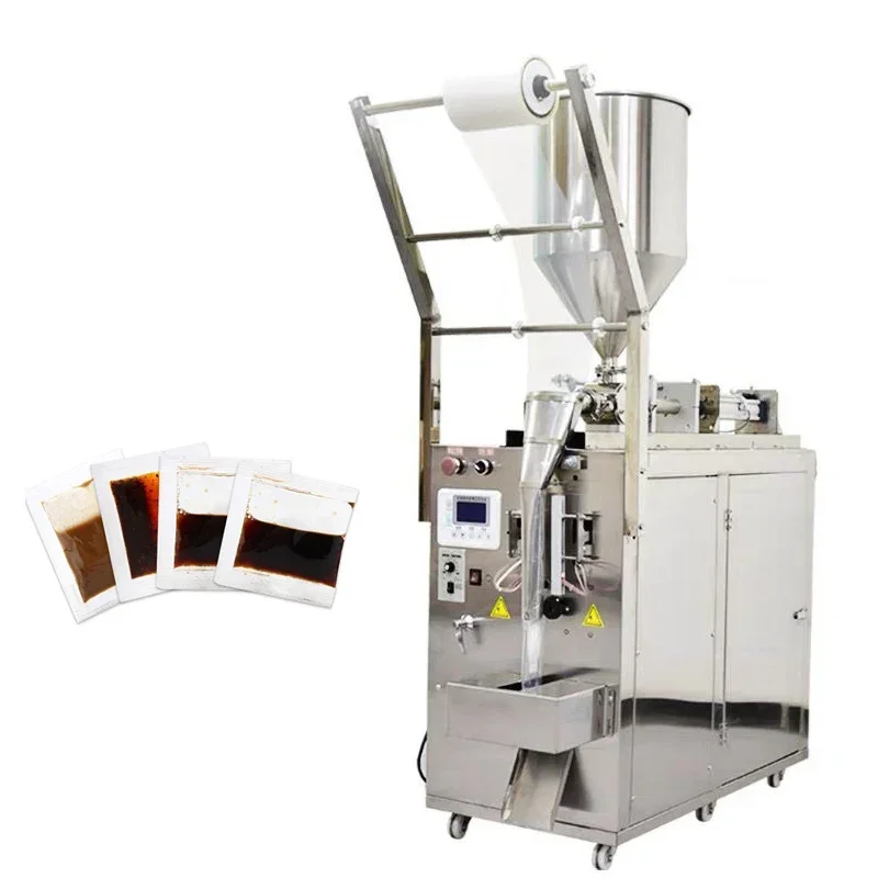 عالية السرعة غمس المربى زبدة الفول السوداني كرشب صلصة الفلفل الحار الطماطم السائل لصق الكيس آلة التعبئة والتغليف #2