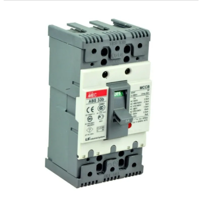 

Детали подходят для ABS32b 30A, Южная Корея ls power ABH32b 15A, низковольтный автоматический выключатель в литом корпусе ABS33b 20A.