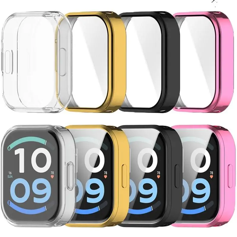 Full TPU Cover For Watch 6 Active Smart Watch Anti-scratch Screen Protector New Bumper Protective Shell Accessories