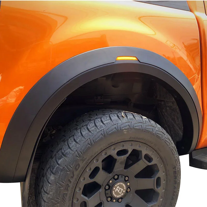 2015 2016 2017 For Ford F-150 F150 Plastic Fender Flare Wheel Arches Front and Rear 4 Pcs