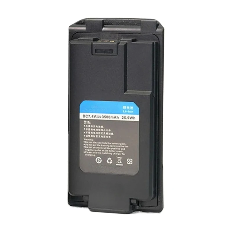 7.4v 2/2.6/3.5ah 18650 walkie talkie bateria para quansheng UV-K5 k6 alta capacidade tipo-c máquina sem fio transceptor uvk6 uvk5