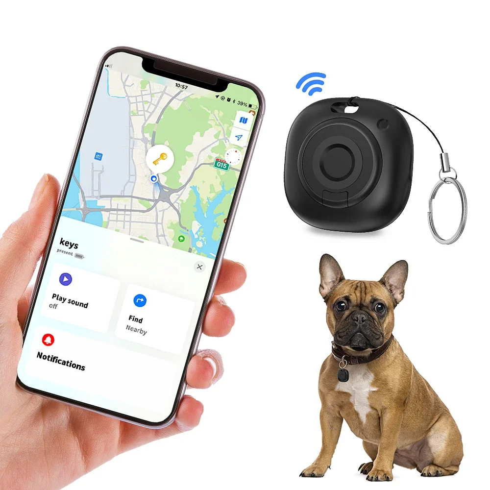 

Smart Find My Tag Tracking Locator Device Mini Blue tooth Item Finder Tracker for Keys Wallet Luggage Pets