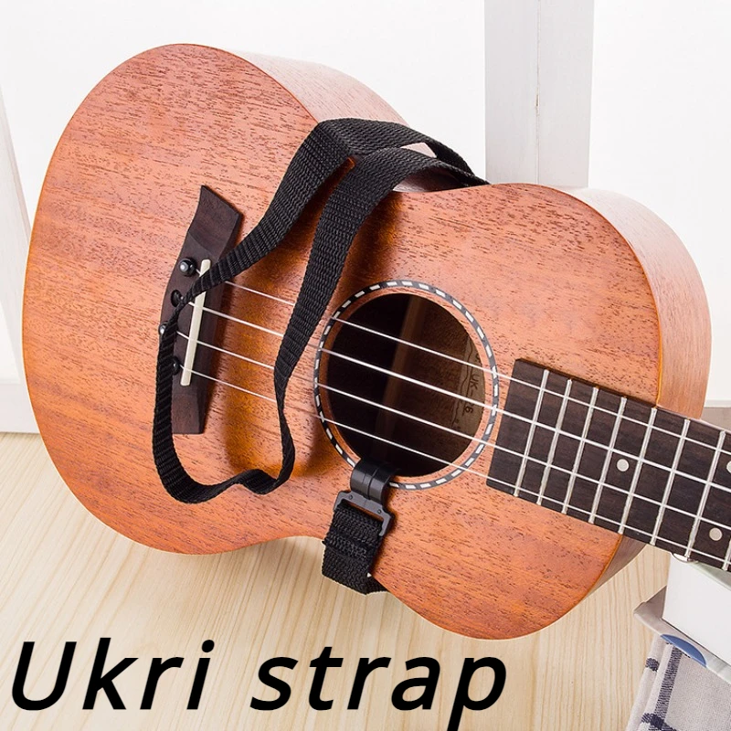 1PC Accessories New Adjustable High Quality Nylon Guitar Ukulele Strap Hook Four String Guitar Belt