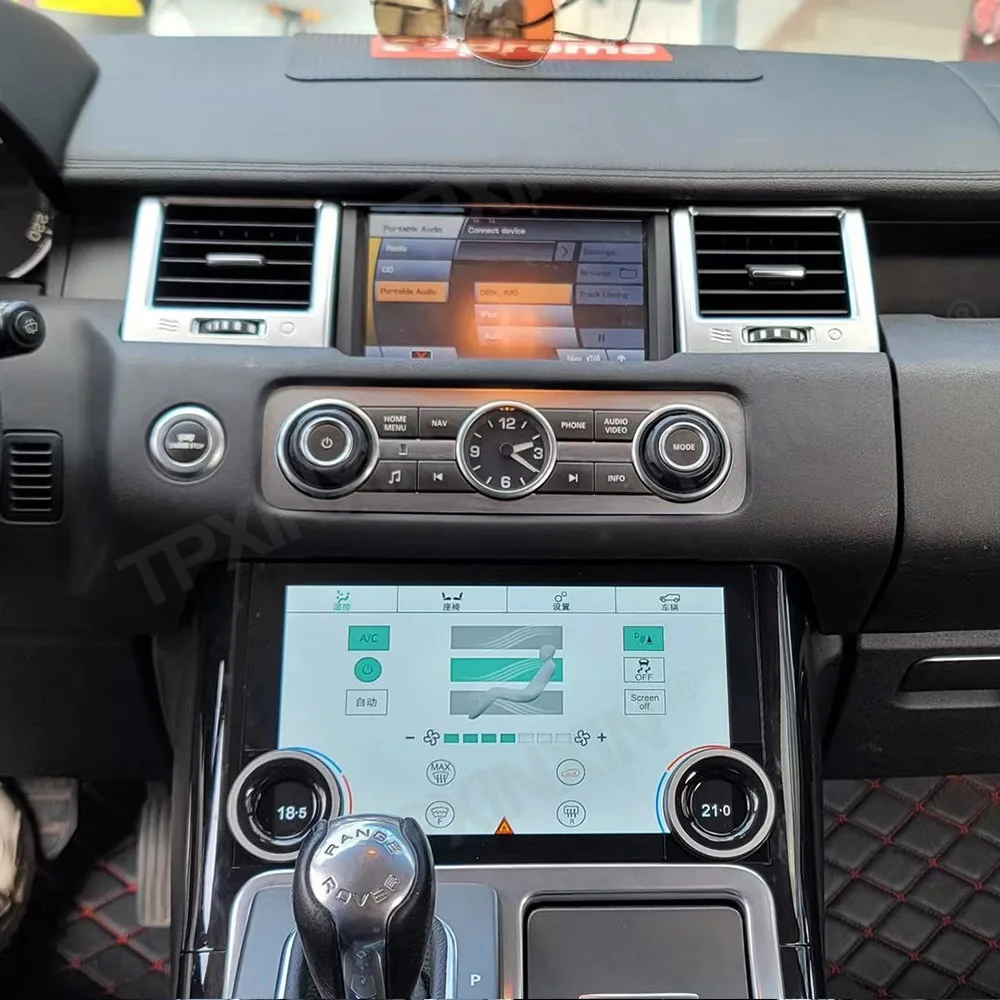Air Conditioning AC Panel Climate Control LCD Screen For Land Rover Range Rover Sport 2010 2011 2012 2013 HD Touch Screen Unit
