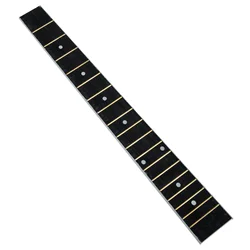 Guitar Fretboard Fingerboard Neck Board Finger Steel Lap Ukulele Replacement Fret Platetechnical Accessory Wood Parts Wooden