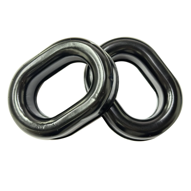 1 paio di cuscinetti per le orecchie in Gel morbido cuscino per le orecchie in TPU per David Clark H10 Series Aviation Sport Electronic Shooting paraorecchie Tactical-Hunting