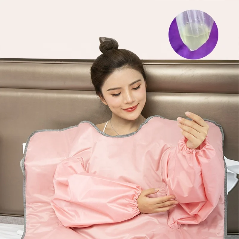 

Portable Home Spa Use Sweat Weight Loss Detox Sauna Blanket Infrared Full Body Wrap Thermal Therapy Slimming Blanket Sauna Mats