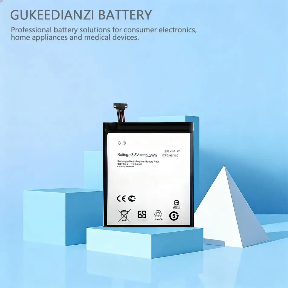 

Аккумулятор для планшета C11P1505 3948 мАч для Asus Zenpad 8.0 Z380KL P024 Z380C P022 Z380CX