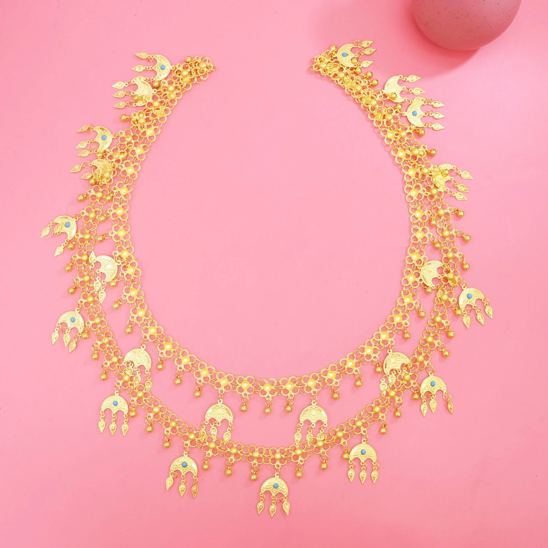 Liontin Daun Berlapis Emas den - Body Jewelry Gold Plated ulasan dan harga