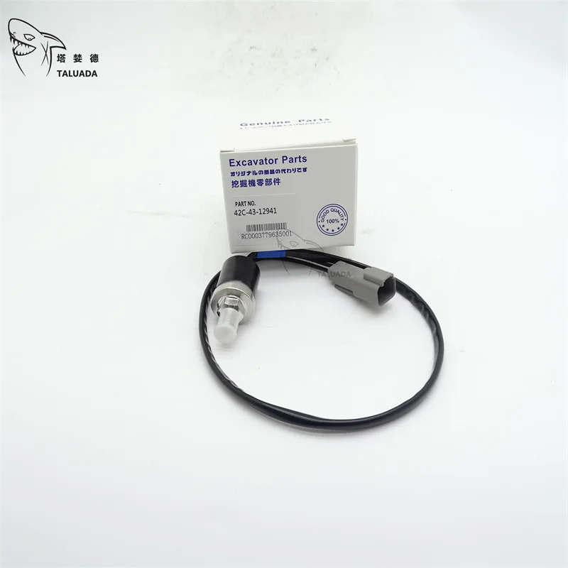 For Komatsu Pressure Sensor WD500 WD600 WA300L WA320 WA38 Pressure Switch Sensor 42c-43-12941