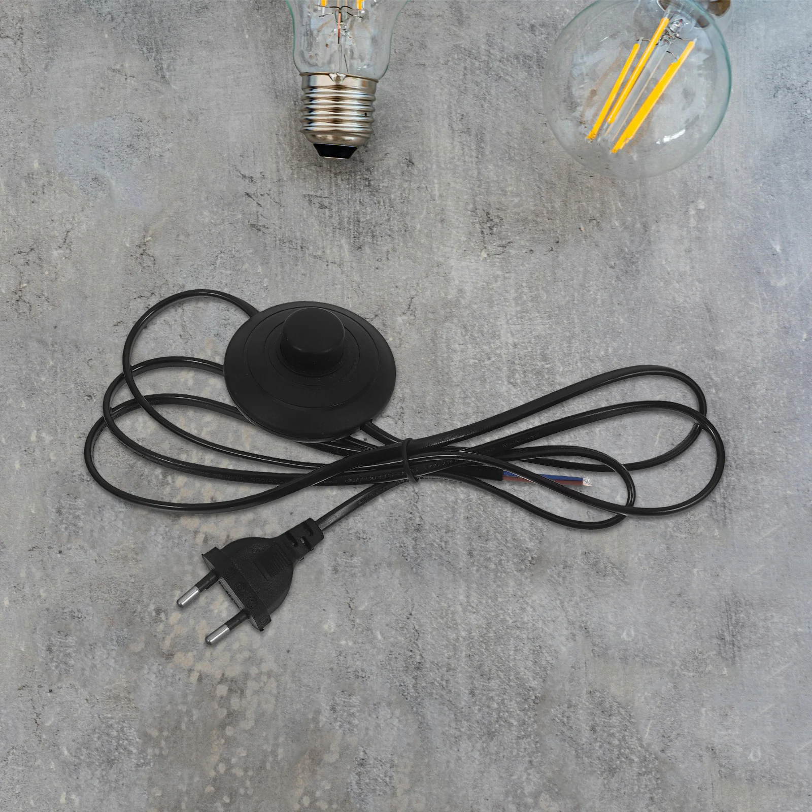 

Floor Lamp Foot Switch Power Cord Electrical Light Cable PVC Wiring Energy Efficient Safe Durable Replacement For for floor