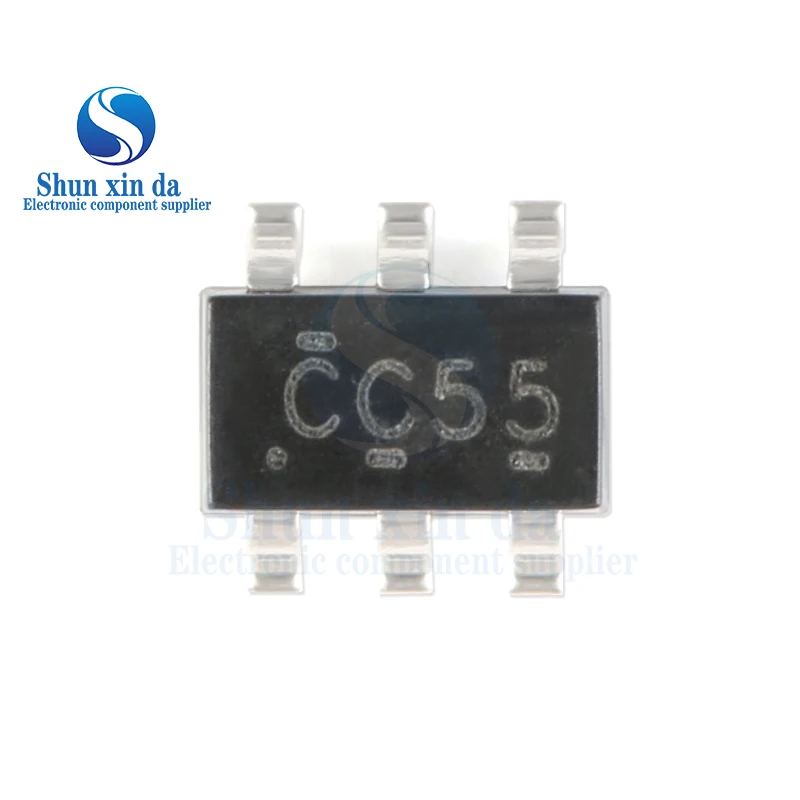 10PCS/Lot SN74LVC1G3157DBVR SN74LVC1G3157 SN74LVC1G3157DCKR CC55 C55 SOT23-6 SOT-363 Analog Switch ICs SMD IC SXD