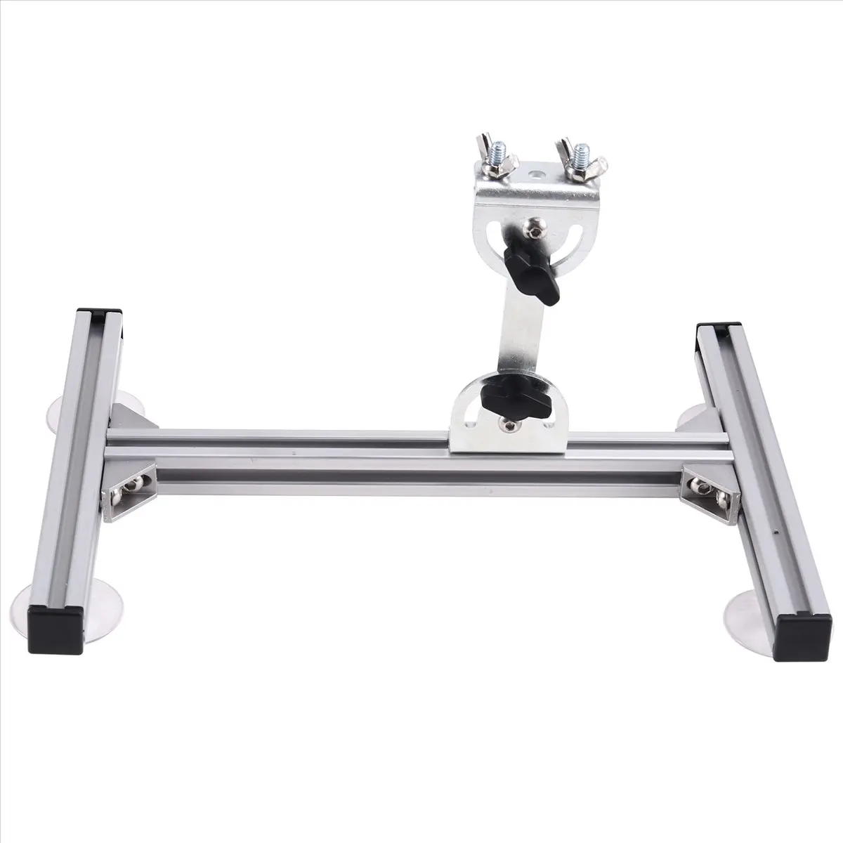 (CLOS) DIY Linear Actuator Bracket Adjustable Angle Linear Reciprocating Motor Bracket Foldable Stand with Suction Cup