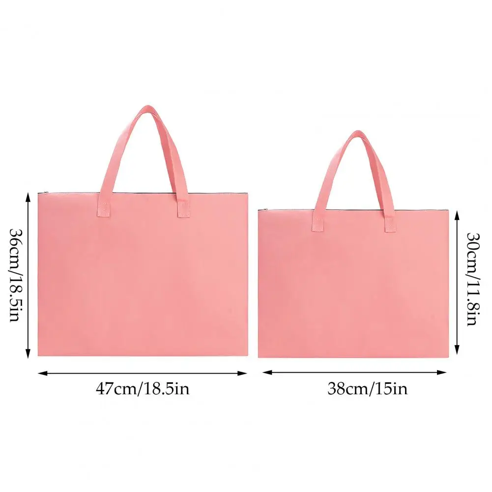 الفن محفظة حقيبة A3 A4 الفن مجلد محفظة حمل مع مقبض مقاوم للماء الفنان توريد تخزين حمل حقيبة لسجل القصاصات