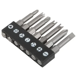 7pcs 50mm PH2 Special-shaped Screwdriver Set U Y Shape Triangle Magnetic Screwdriver Bits For Appliance Repair Installation Tool