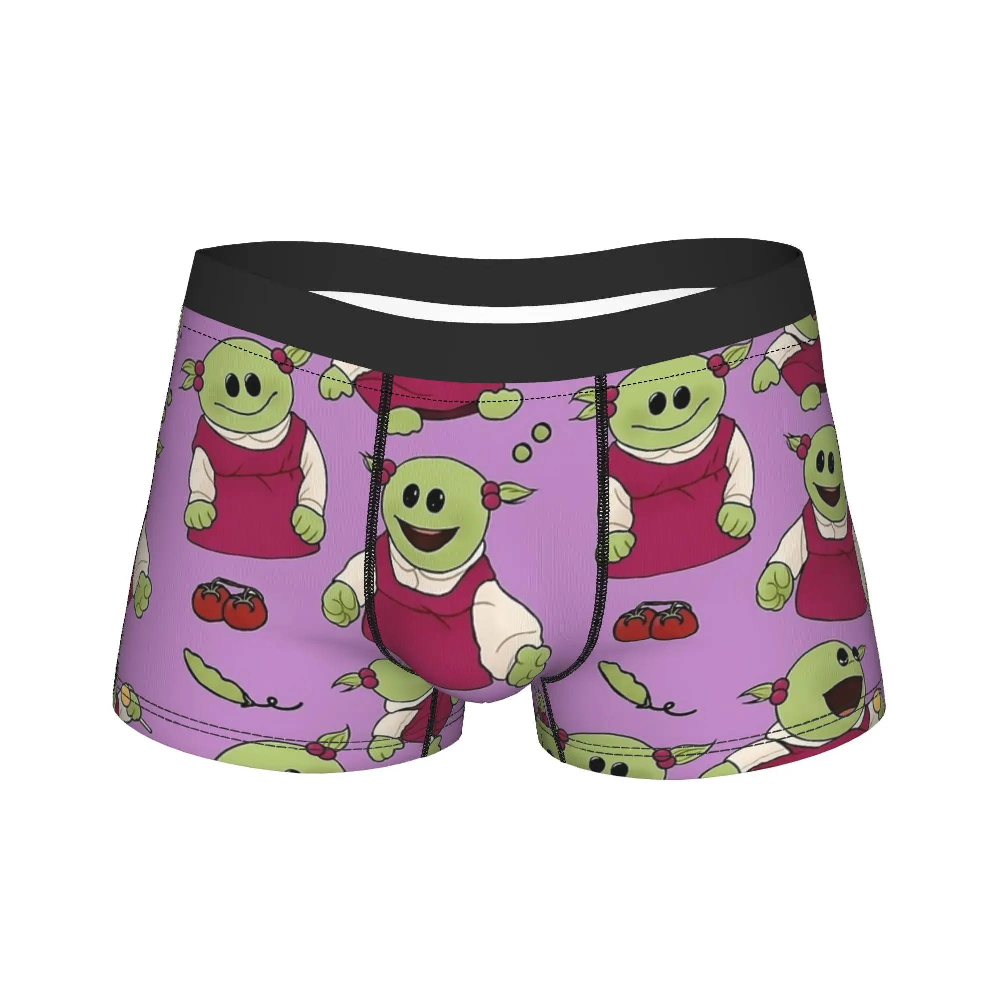 

Мужское длинное нижнее белье с героями мультфильмов Nanalan, трусы-боксеры с принтом, шорты, мужские мягкие трусы M-XXL