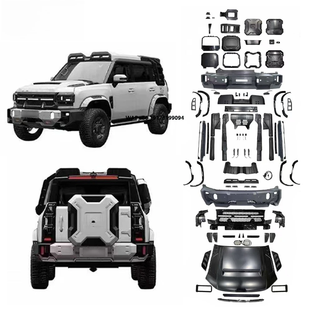 T2 Traveler Starry SKY Body Kit Full Set Upgrade Replacement Bodykit Car Bumper Grille Hood Side Skirts Body Parts