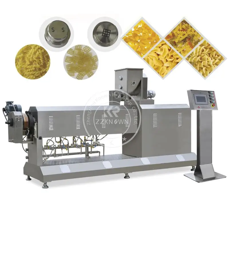 Professional Macaroni Pasta Production Line Macaroni Pasta Machine