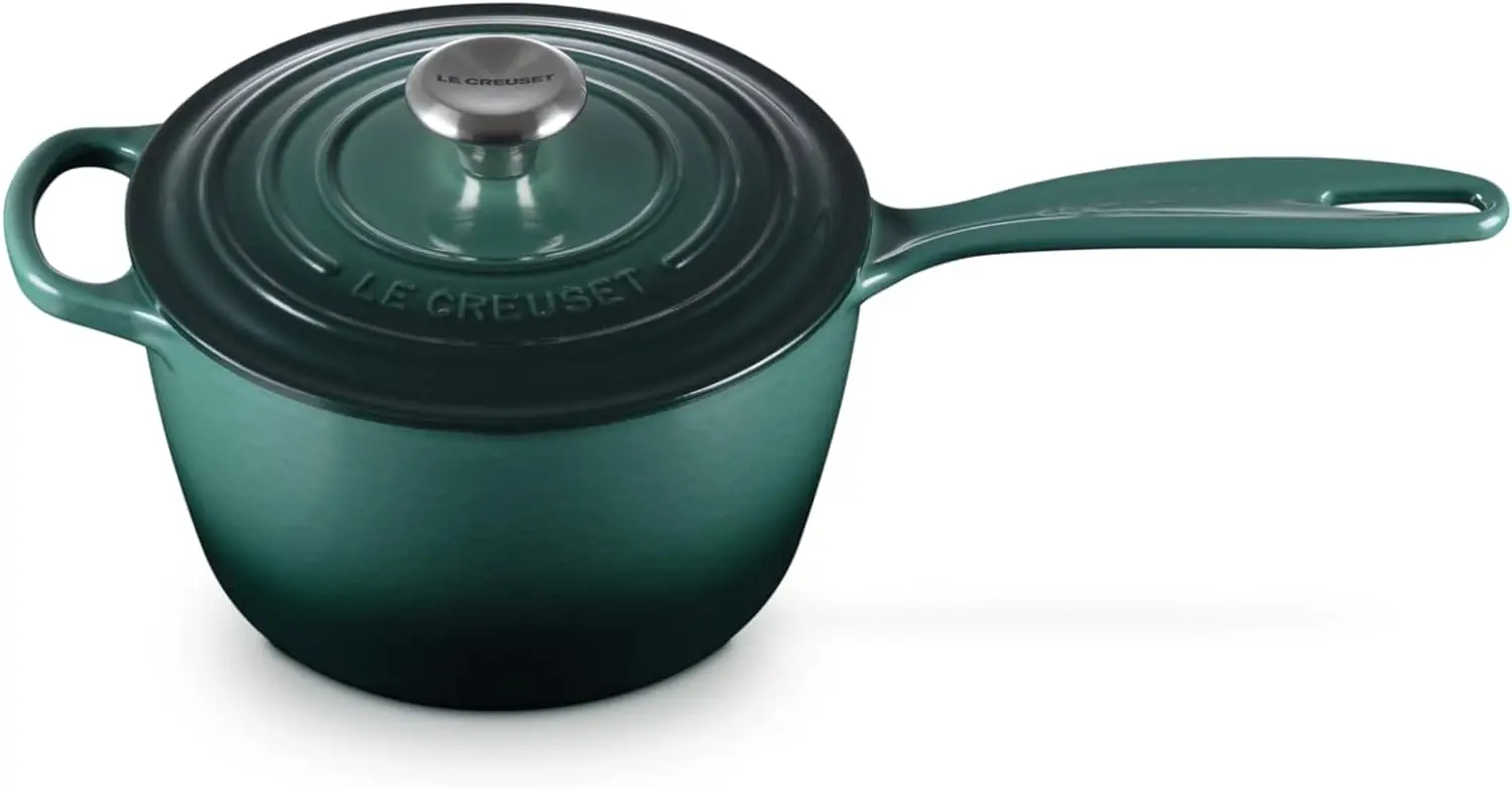 

Le Creuset Enameled Cast Iron Signatre Saucepan, 2.25 qt., Artichaut