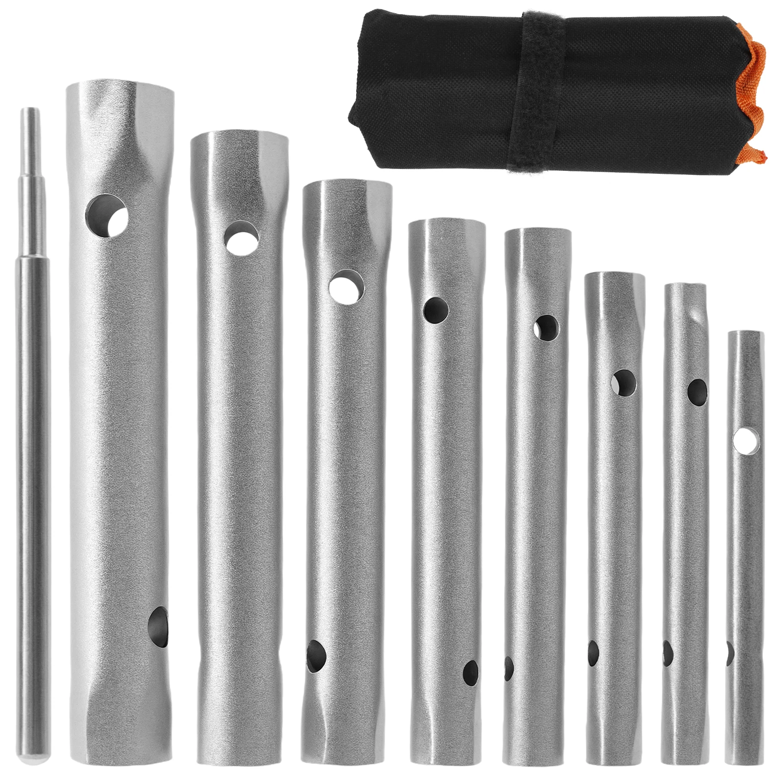 

Трубчатый гаечный ключ Ключ для душа Торцевой ключ из углеродистой стали Двусторонний трубчатый гаечный ключ для сантехники Монтажный ключ для крана