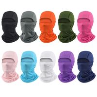 Men Women Caps Cycling Balaclava Full Face Cover Bicycle Hat Windproof Breathable Anti-UV Motocross Motorcycle Helmet Liner Hat