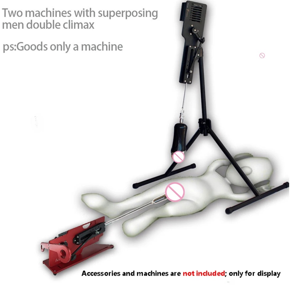 FREDORCH 120W sex machine Quiet giving Vac-u-Lock Love Powerful Large Wireless Control Vibrator for Female or Male 3-13CM
