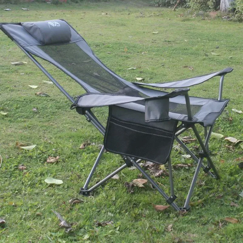 Składane, rozkładane krzesło w – Outdoor Camping Recliner recenzja i cena