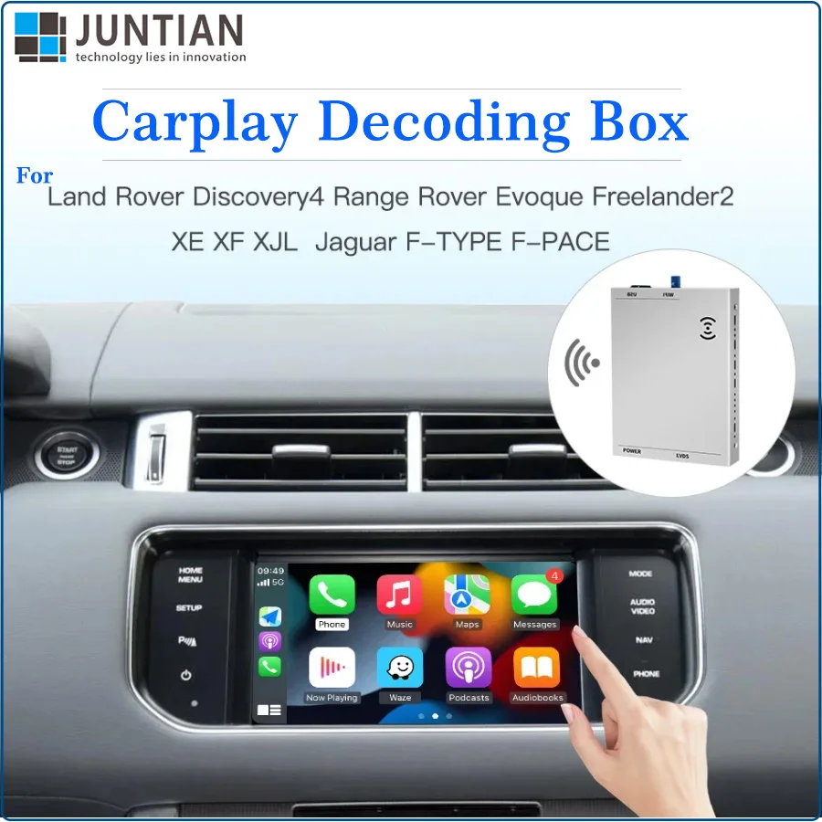 Range Rover Carplay Decoding Box For Vogue L405 Evoque L538 L494 Jaguar 2013-2018 CarPlay Navigation Bosch Unit Harman System