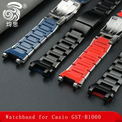 316L Stainless steel MTG B1000 bracelet For Casio Heart of Steel MTG-B1000 MTG-B2000 Solid metal watchband watch strap with Tool