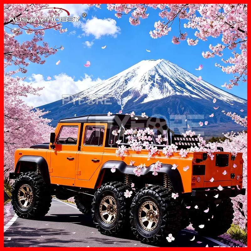 

AUSTARHOBBY 1/10 AXX6 6X6 RTR 2,4 ГГц RC Crawler с жестким корпусом 6WD Внедорожный грузовик для взрослых и детей