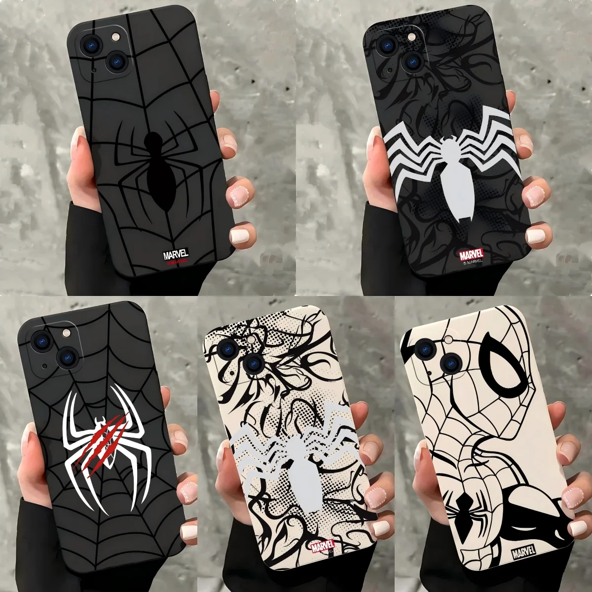 Cool Spiders Mans Phone Case For Samsung Galaxy S26 S25 S24 S23 S22 S21 S20 S10 Note 20 10 Edge Lite Ultra Plus FE 4G 5G Cover