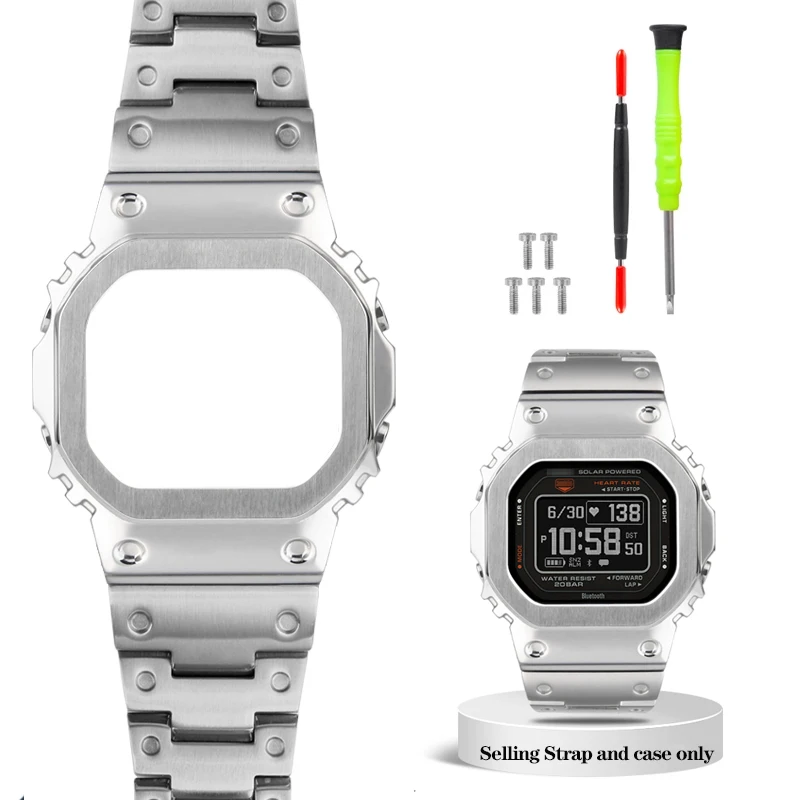 G-SHOCK DW-H5600 Bluetooth 心拍計 メタルベゼル 【公式通販】
