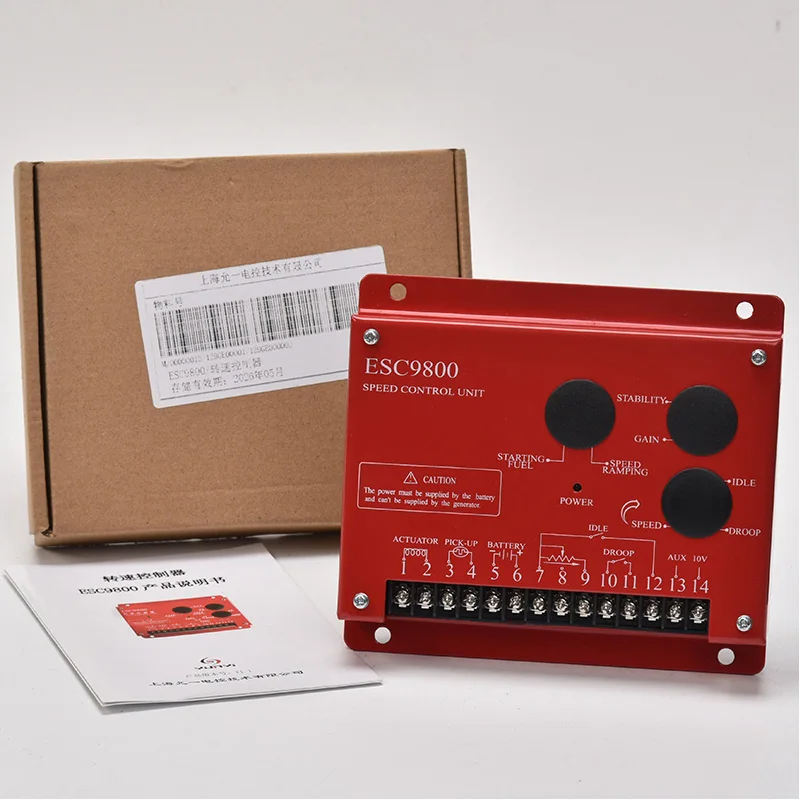 ESC9800 original Fedex generator speed control board automatic speed control generator accessories