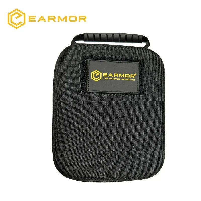 NEW EARMOR Tactical Headphone Hard Storage Case, Portable Lightweight Headphone Case, Waterproof M31, M32, M31H, M32H Headphones