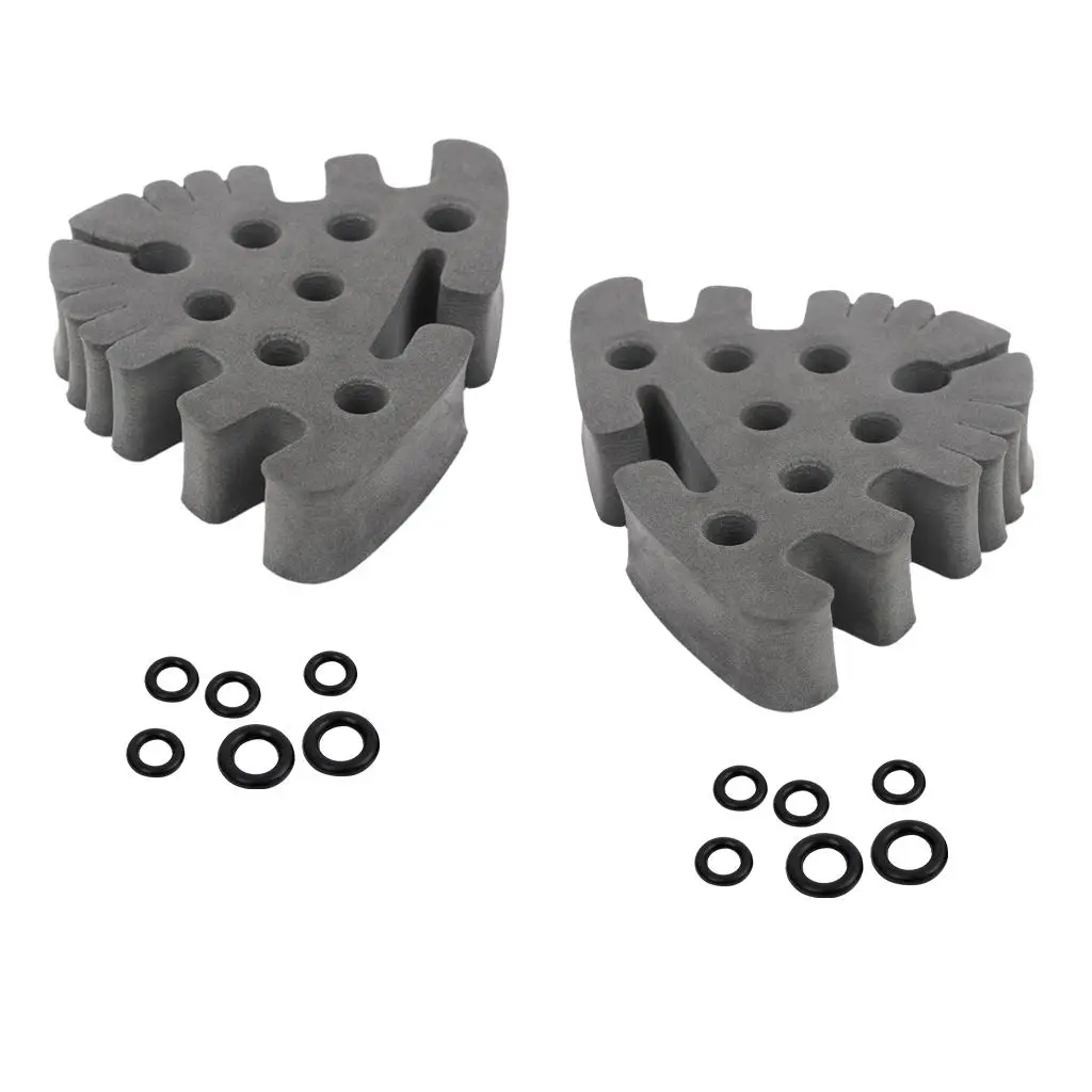 

Держатель для инструментов для вязания мушек из ЭВА-пены, компактный органайзер для рыболовных тислей