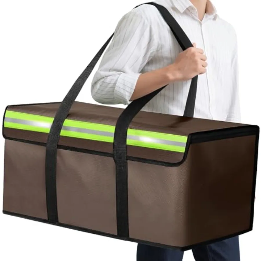 

Large Fireproof Document Bags 24x12x12in Fireproof Document Box for Cash Photo Albums Valuables Extra Large Fireproof Bag Water