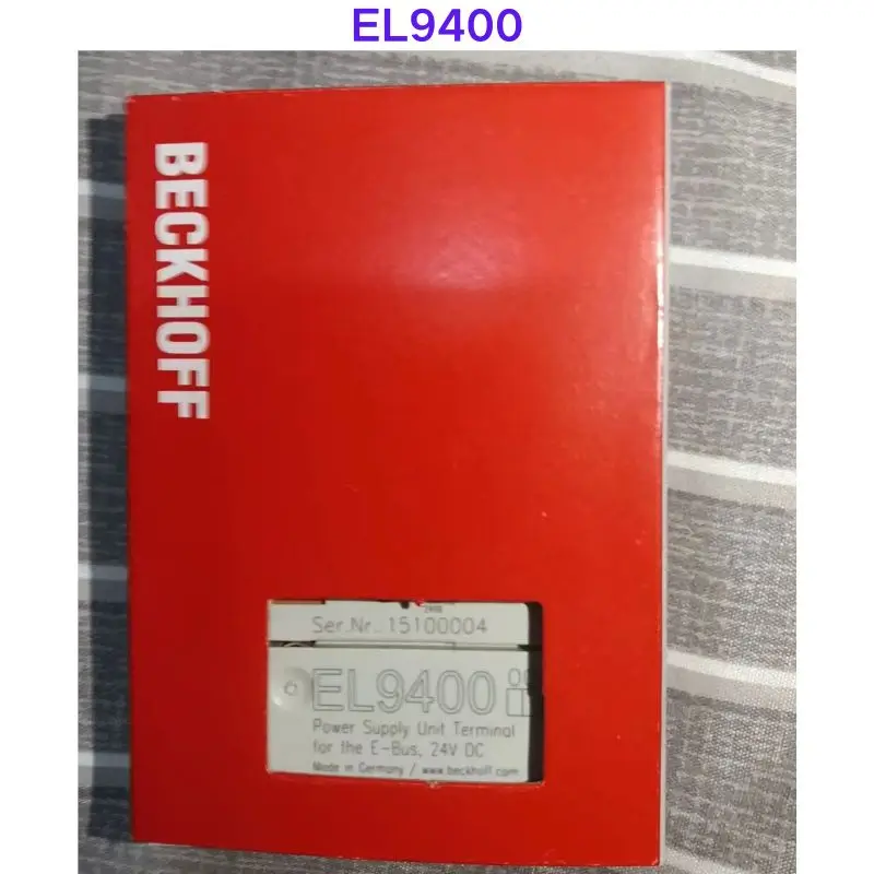 

New Beckhoff module EL9400