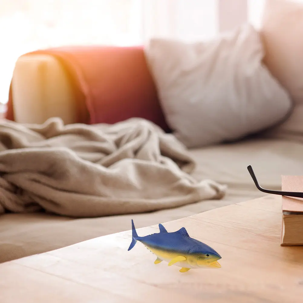 Simulation Fish Figure Realistic Natural Appearance Lovely Kids Accessory Educational Cognitive Plaything Decorative