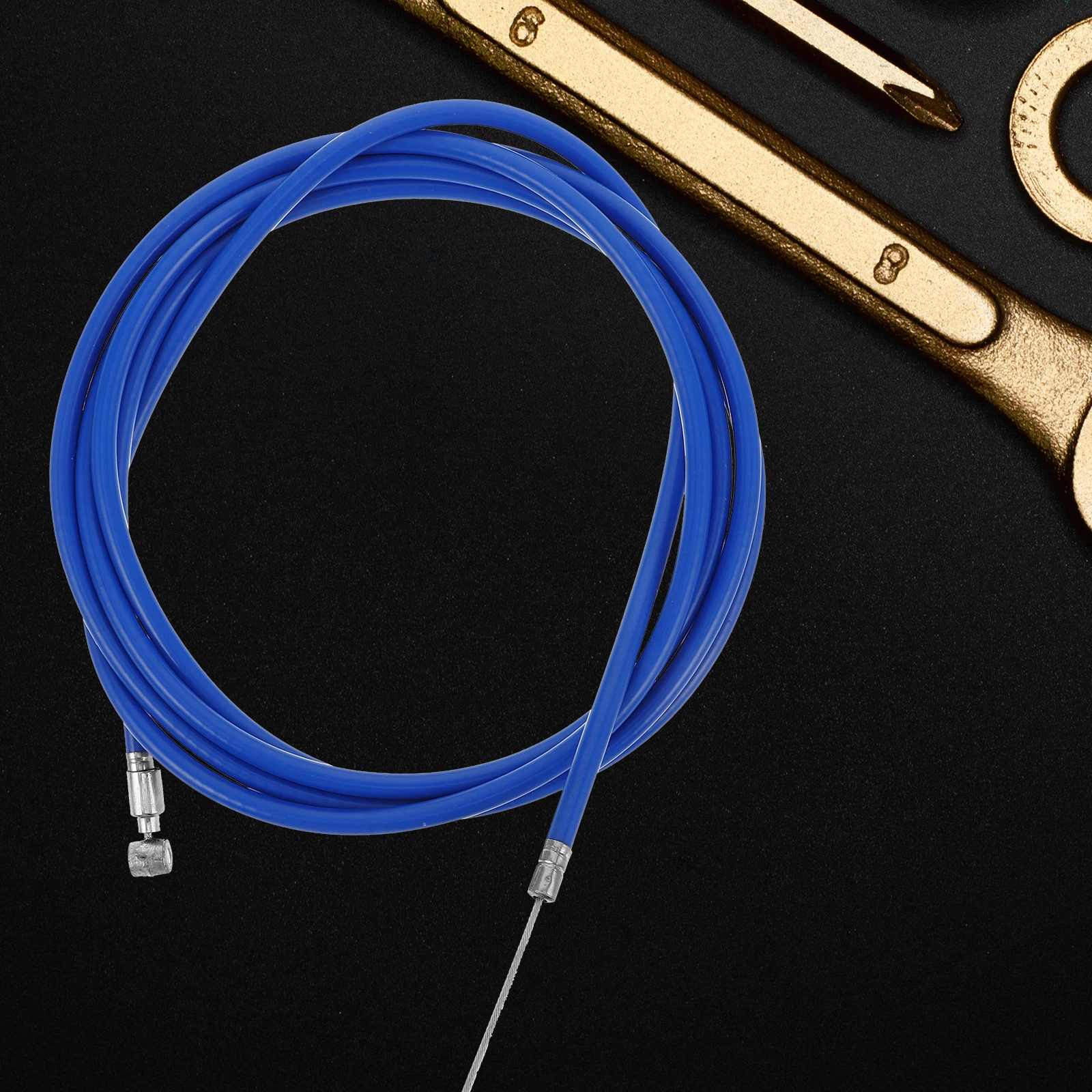 

Blue Brake Cable Lines Kit for Electric Scooter Accessory Steel Wire Bicycle Accessories Hose