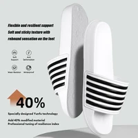 Buy Men's Slides Sandals EVA Foam Comfortable Non-Slip Women's Massage Slippers for Beach Pool House Indoor Outdoor Shower Online | Jogoka