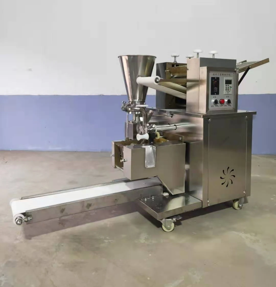 Japanese Commercial Automatic Gyoza Empanada Maker Machine For Making Dumplings