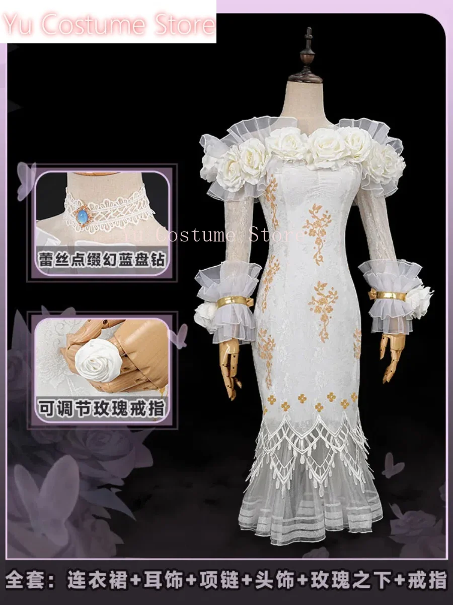 Identity V Vera Nair Perfumer Wedding Dress Cosplay Costume Cos Game Anime Party Uniform Hallowen Play Role Clothes Clothing