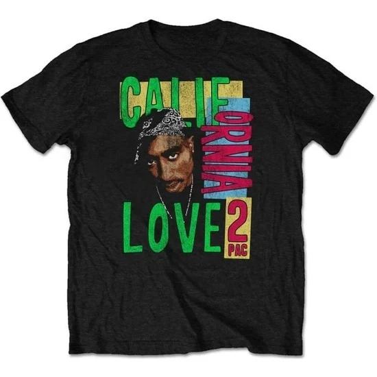 Vintage Tupac Shakur Portrait Graphic T-Shirt, 100% Cotton Unisex Tee, Official 2Pac Hip Hop Print Short Sleeve Streetwear