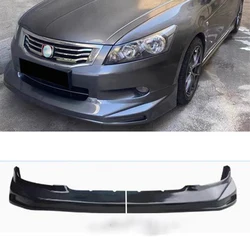 For ABS Plastic Front Bumper Diffuser Lip Splitter OLD Honda Accord Anti-Collision Body Kit 2008 2009 2010 Year